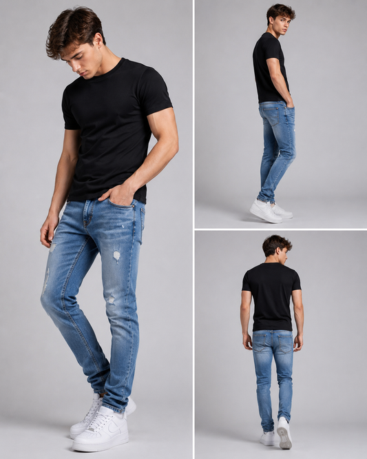 Slim Fit Stretch Jeans