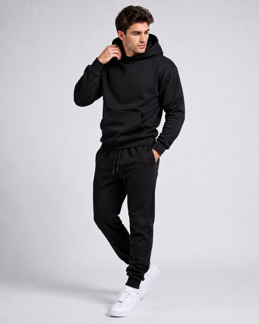 Joggingpak Zwart  - heren